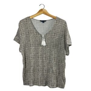 Women's Brooks Brothers Short Sleeve Blouse M